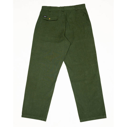 TEORÍAS PANTALONES DE CAZA ESPIGA VERDE OSCURO