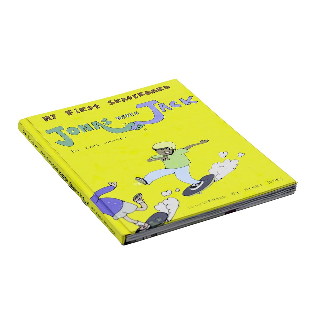 Mi primera patineta: Jonas conoce a Jack (libro de Karl Watson) - Inglés