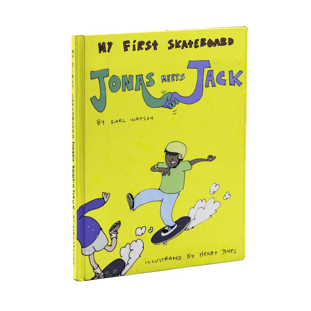 Mi primera patineta: Jonas conoce a Jack (libro de Karl Watson) - Inglés