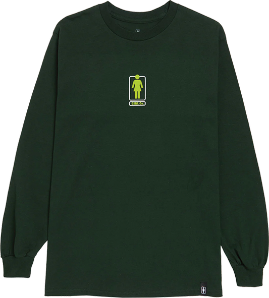 Girl Shirt 93 Til Lovers OG Forest Green