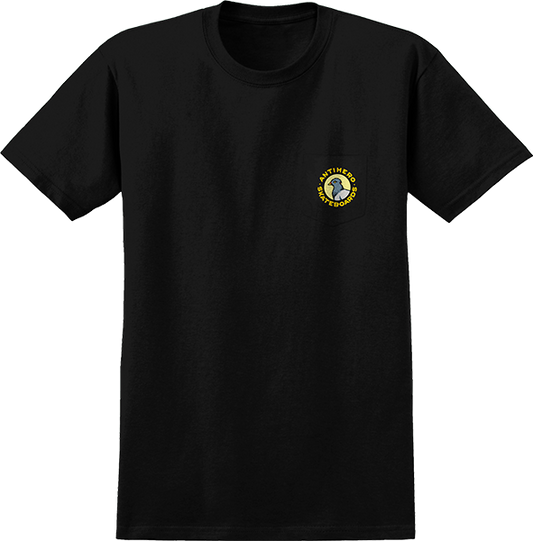 Antihero Shirt Pigeon Round Black