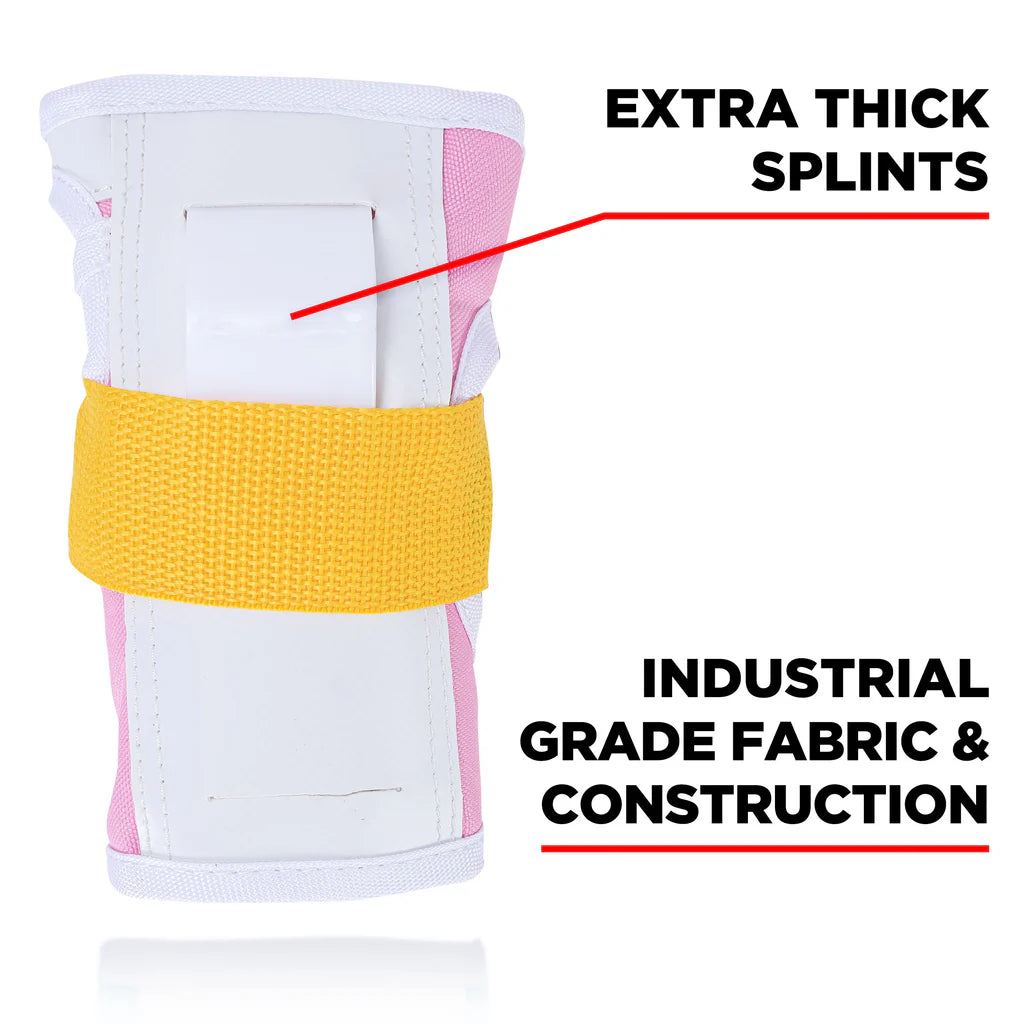 187 Killer Pads 6 Pack Skateboarding Pad Set Moxi Pink
