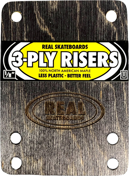 Real Riser Pads Wooden 3 Ply 1/8 Inch