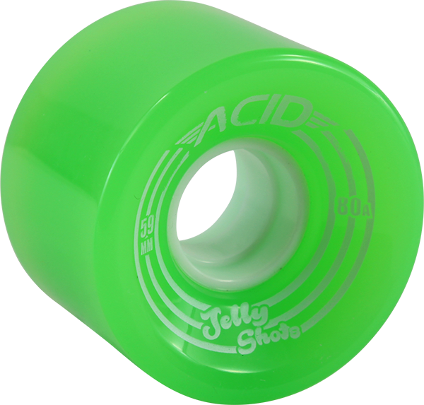 Acid Chemical Wheels Jelly Shots 59mm 80A Green