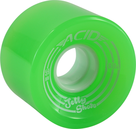 Acid Chemical Wheels Jelly Shots 59mm 80A Green