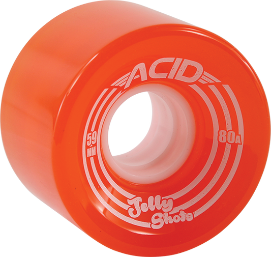 Acid Chemical Wheels Jelly Shots 59mm 80A Orange