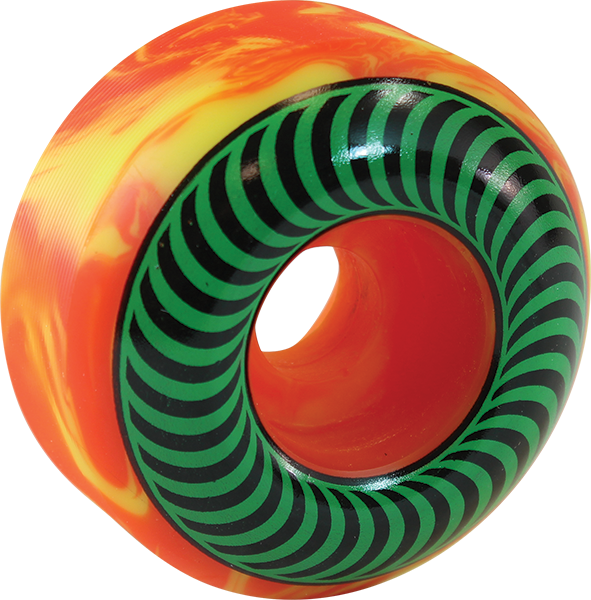 Spitfire Wheels Classics 52mm 99DU Swirl Orange Yellow