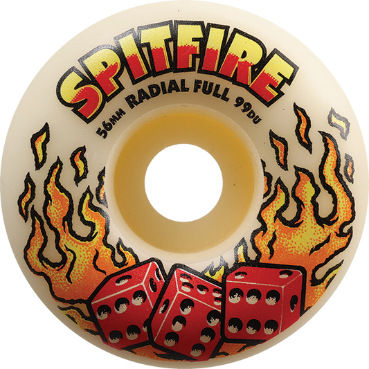 Spitfire Wheels Formula 4 Radial Full 56mm 99A Hot Hand