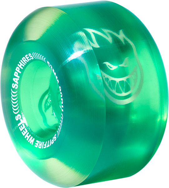 Spitfire Wheels Sapphire Radial 53mm 90A Clear Green