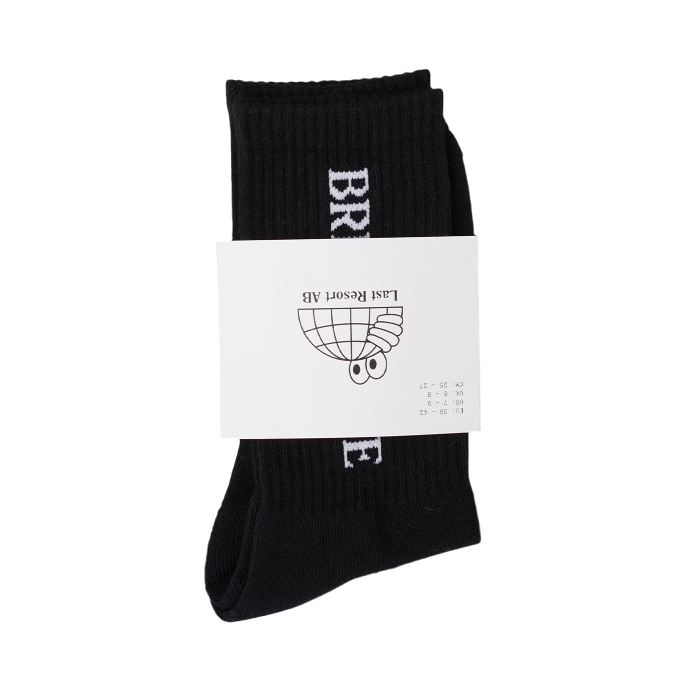 Last Resort Socks Break Free Black