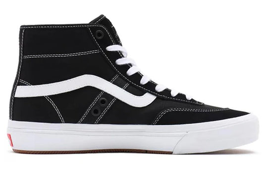 Vans Crockett High Black White Shoes