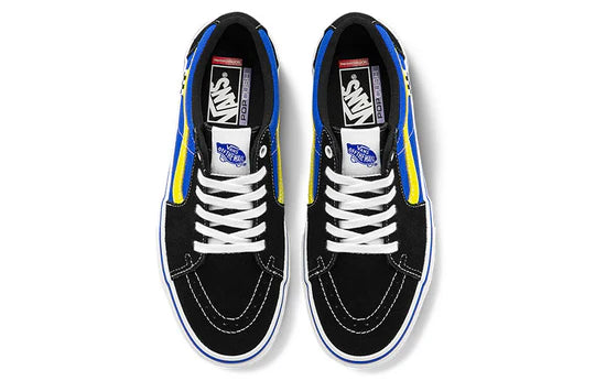 Vans Skate SK8 Low Black Dazzling Blue Shoes