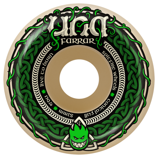 Spitfire Wheels Formula 4 Conical Full 52mm 97A Farrar Trinity