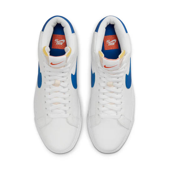 Nike SB Zoom Blazer Mid ISO White Varsity Royal White Shoes