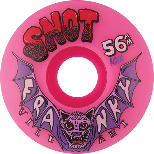 Snot Wheels Villani Classic 56mm 101A Neon Pink