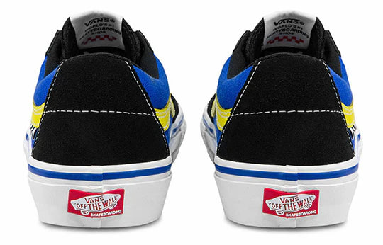 Vans Skate SK8 Low Black Dazzling Blue Shoes