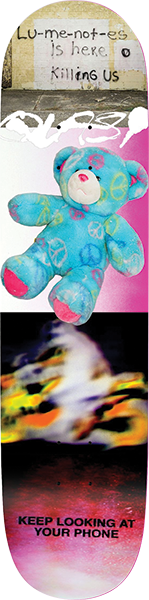 Quasi Skateboard Deck Illuminati Q41 8.25