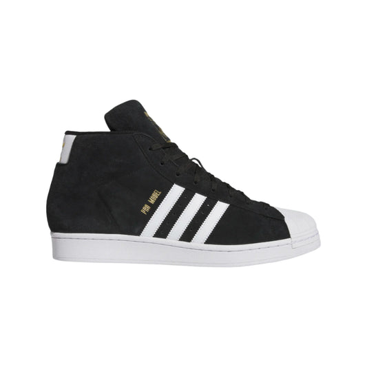 Adidas Skateboarding Shoes Pro Model ADV Core Black White Gold