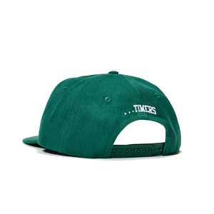 ALLTIMERS ALL CAP HAT FOREST GREEN SELECT SKATE SHOP HOUSTON TEXAS SLCTH.SHOP NEAR ME ALL*...timers   Embroidered   One size fits all snapback 