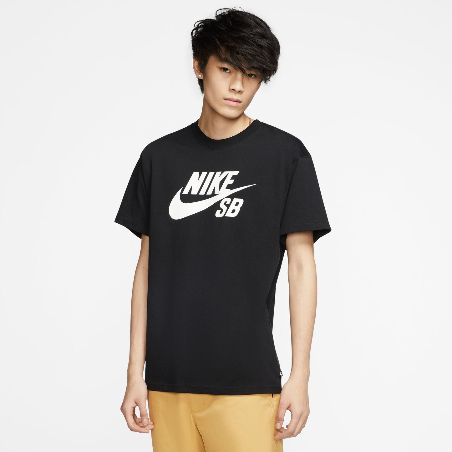 Nike SB Men's Logo Skate T-Shirt Black