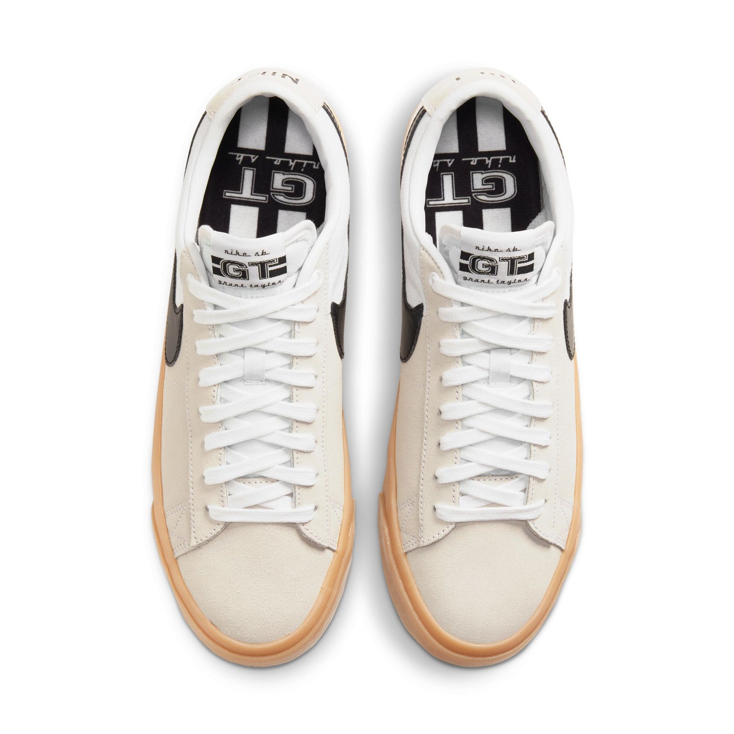 Nike SB Zoom Blazer Low Pro GT White Black Gum Shoes