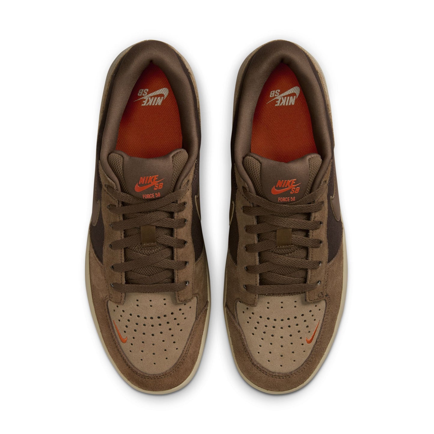 Nike SB Force 58 Baroque Brown Mosswood Shoes