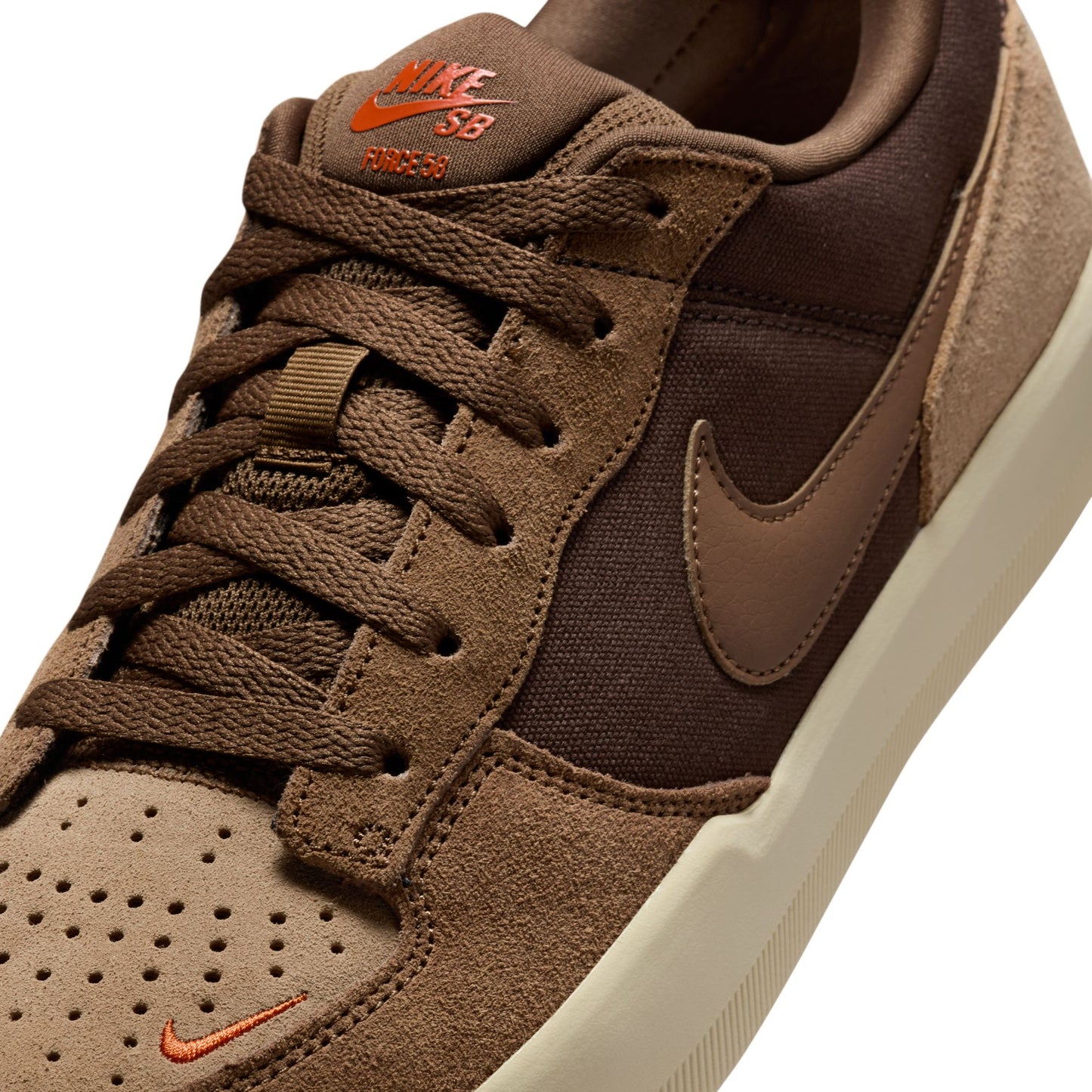 Nike SB Force 58 Baroque Brown Mosswood Shoes