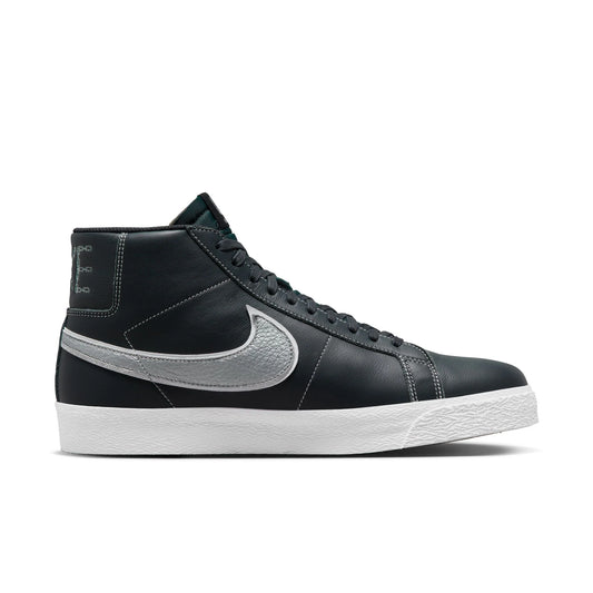 Nike SB Zoom Blazer Mid QS Blackened Blue Wolf Grey Shoes