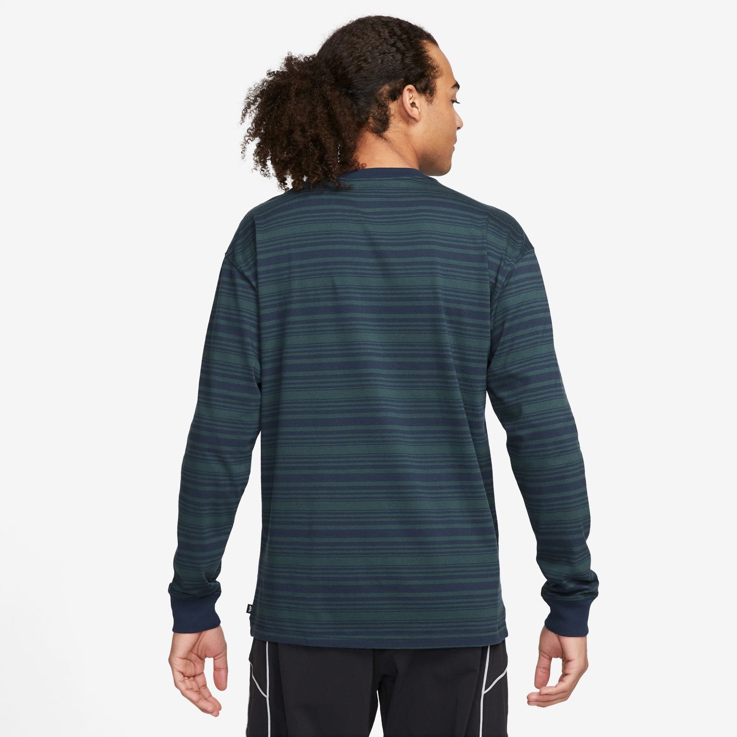 Nike SB Long-Sleeve Skate T-Shirt Green Blue