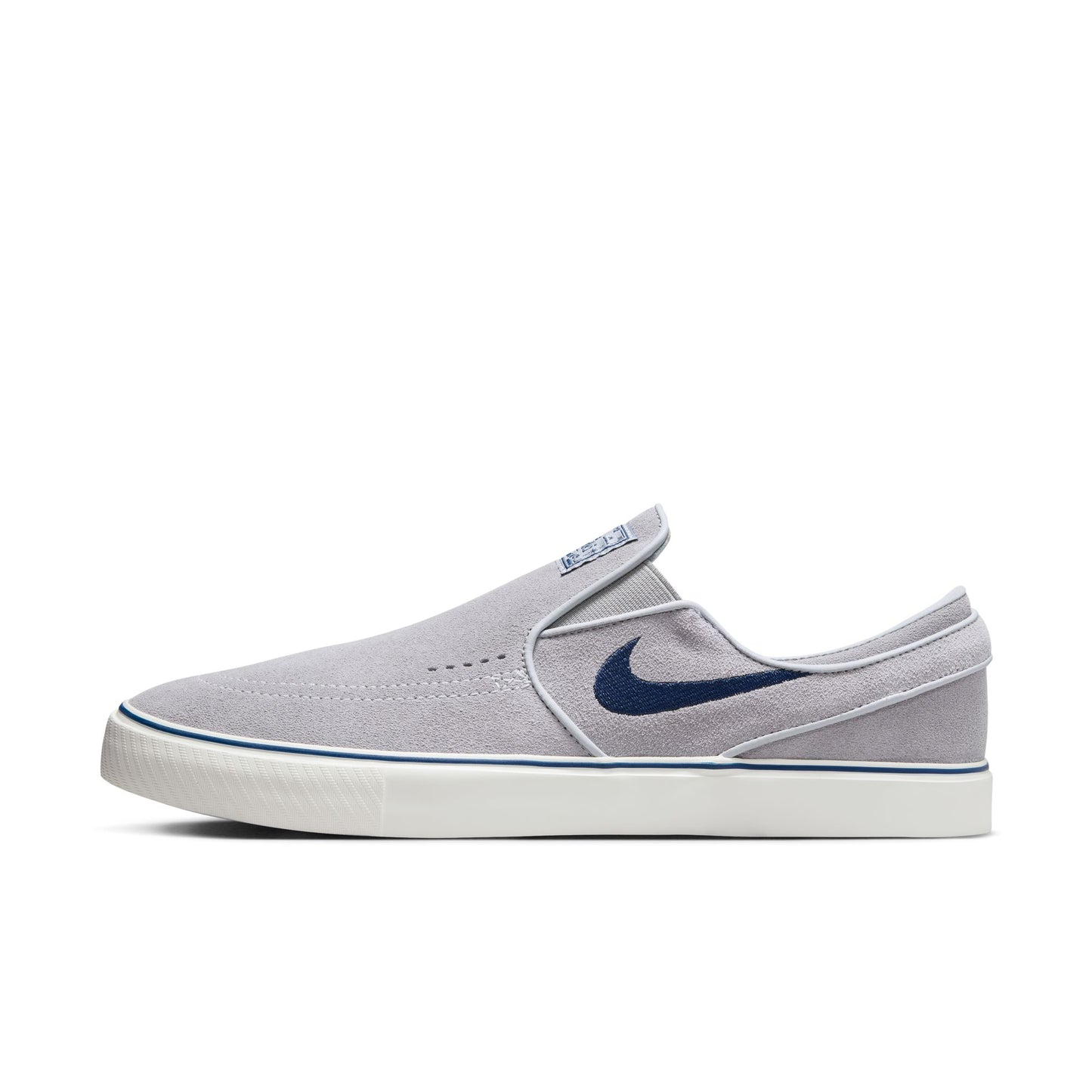 Nike SB Zoom Janoski+ Slip Wolf Grey Navy Shoes