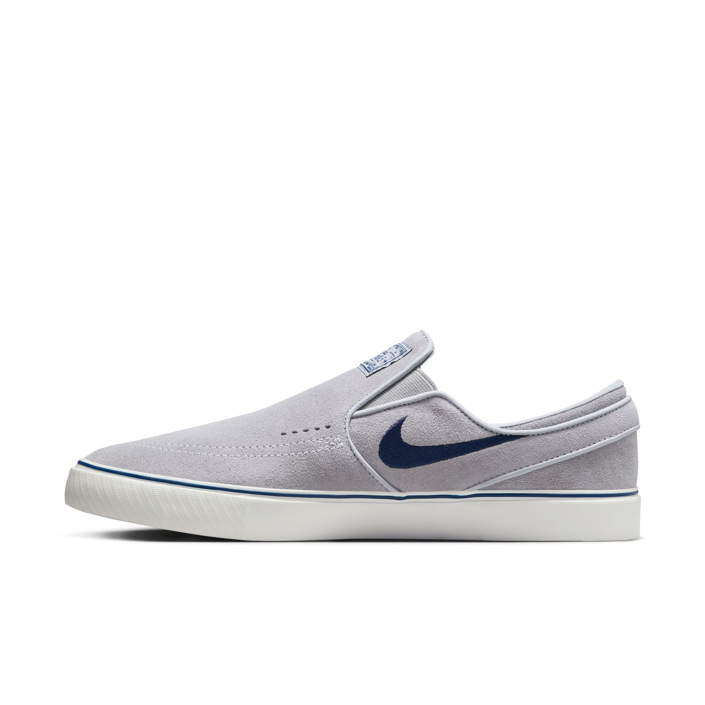 Nike SB Zoom Janoski+ Slip Wolf Grey Navy Shoes