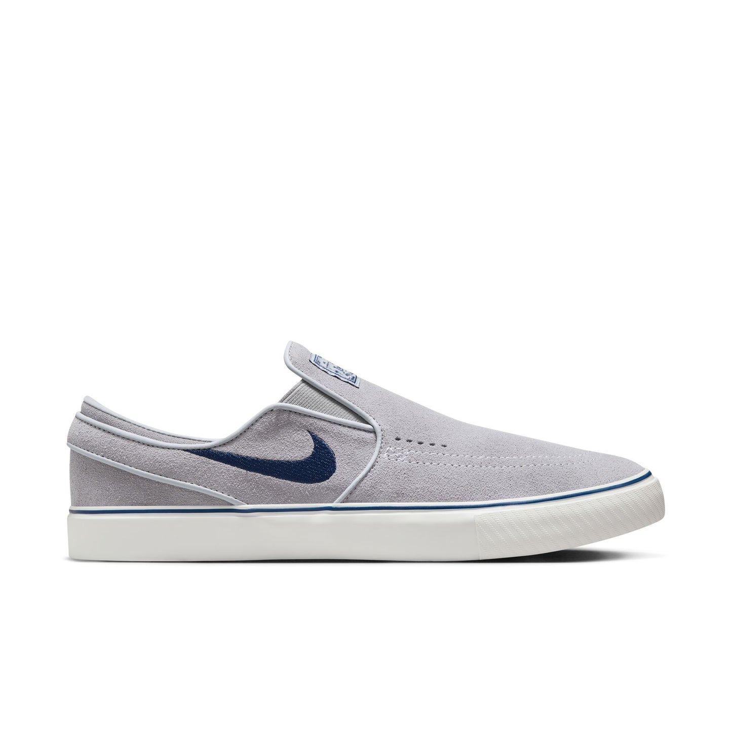 Nike SB Zoom Janoski+ Slip Wolf Grey Navy Shoes