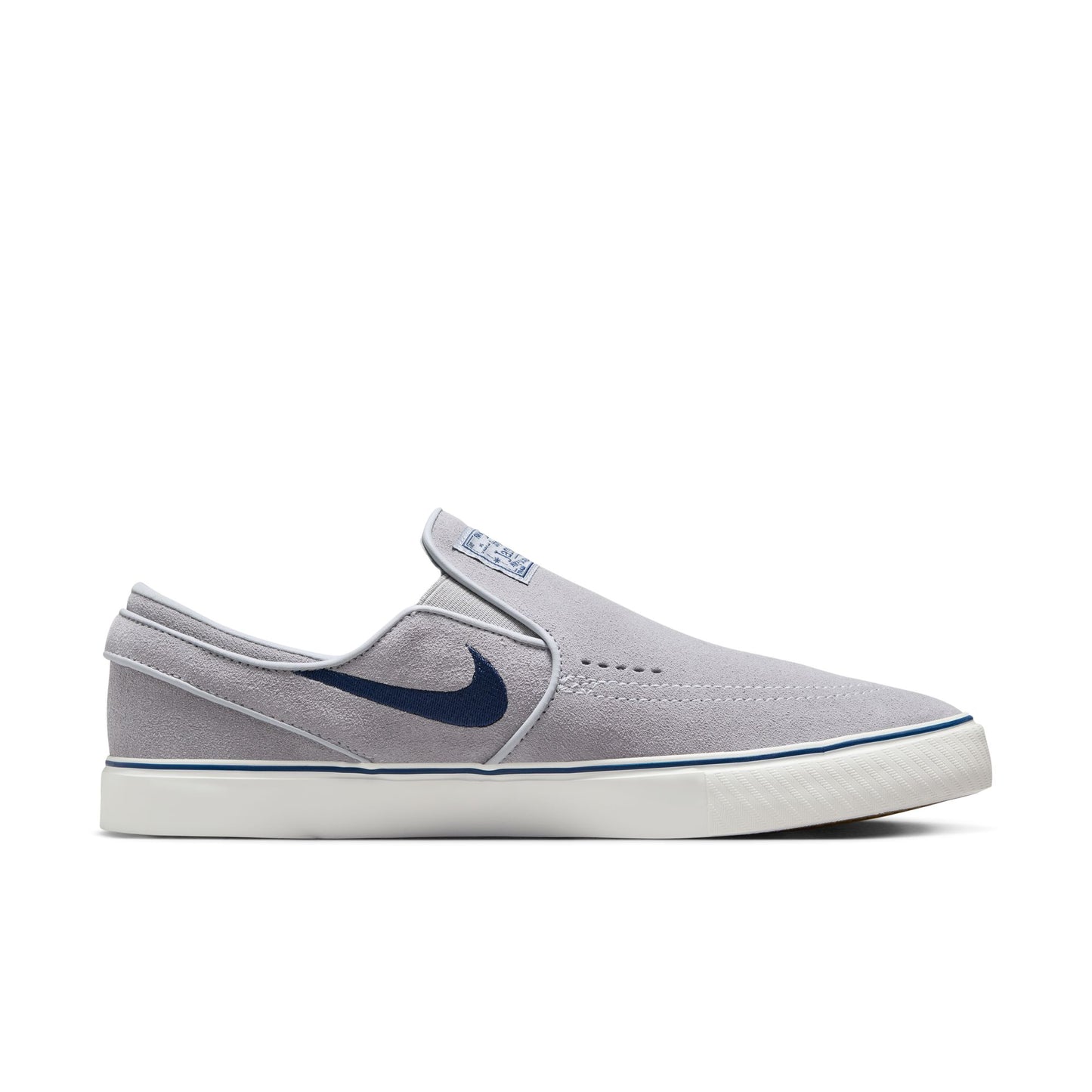 Nike SB Zoom Janoski+ Slip Wolf Grey Navy Shoes