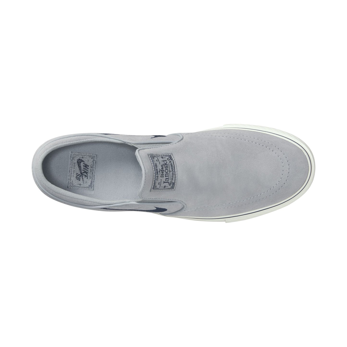 Nike SB Zoom Janoski+ Slip Wolf Grey Navy Shoes