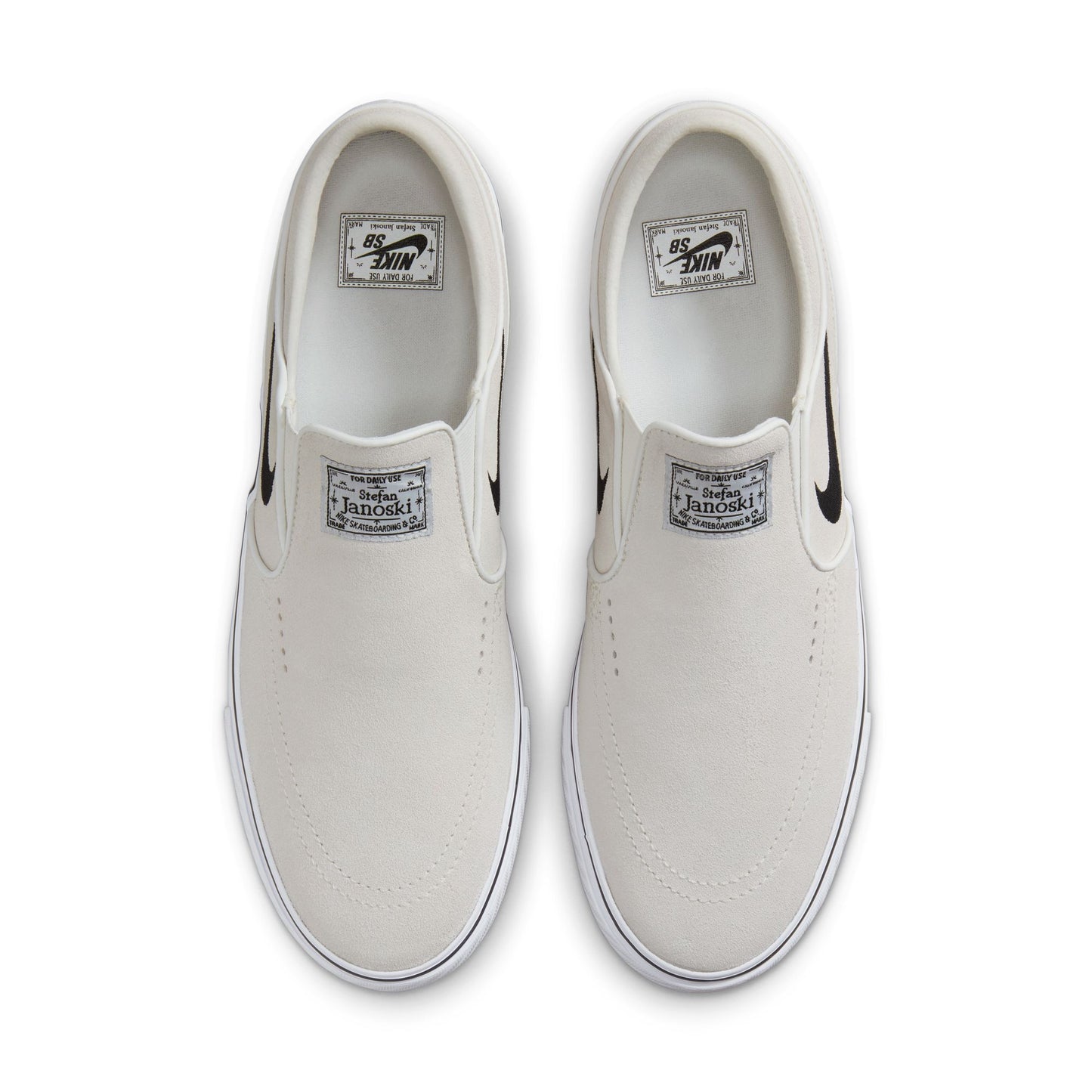 Nike SB Zoom Janoski+ Slip Summit White Black Shoes