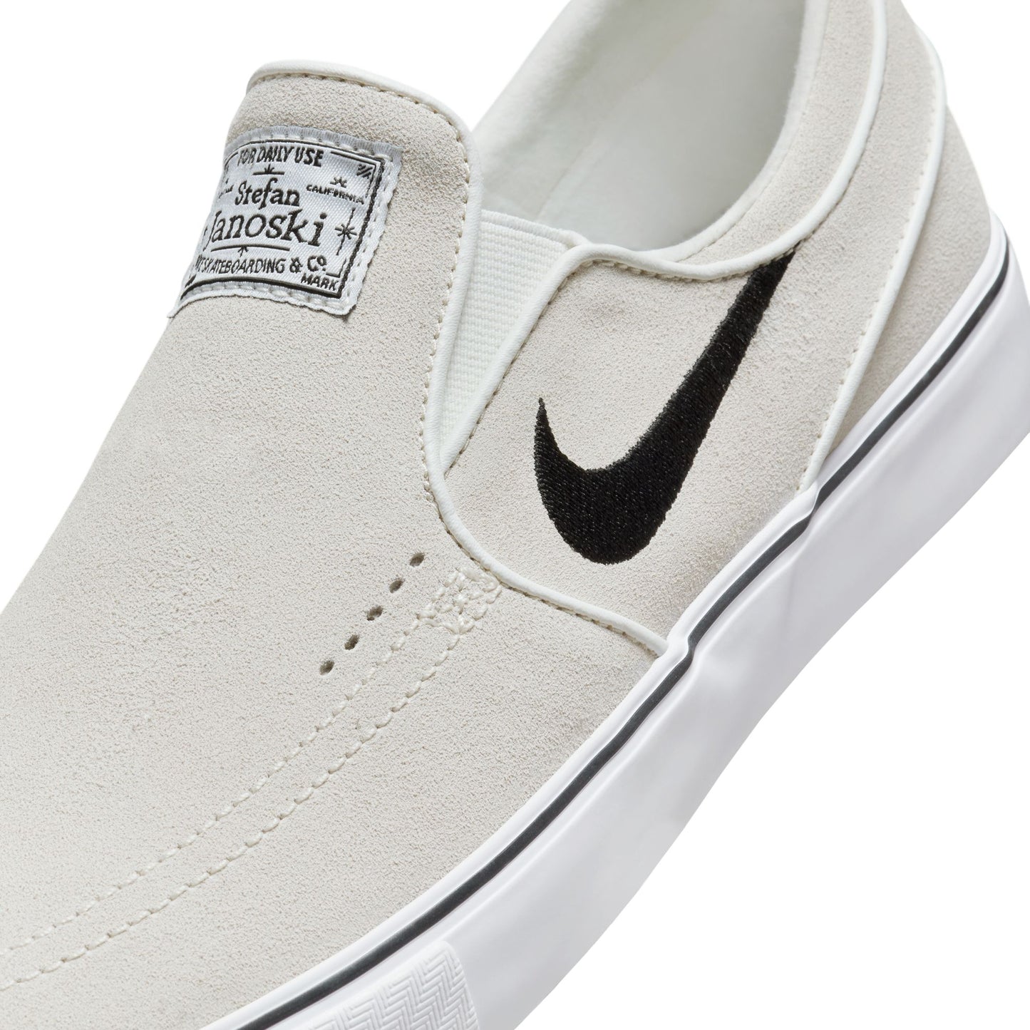 Nike SB Zoom Janoski+ Slip Summit White Black Shoes