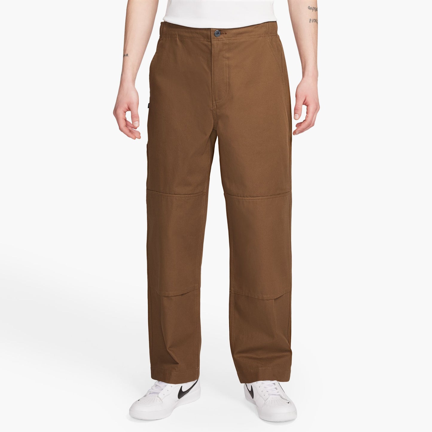 Nike SB Mens Double-Knee Twill Skate Pants Light British Tan