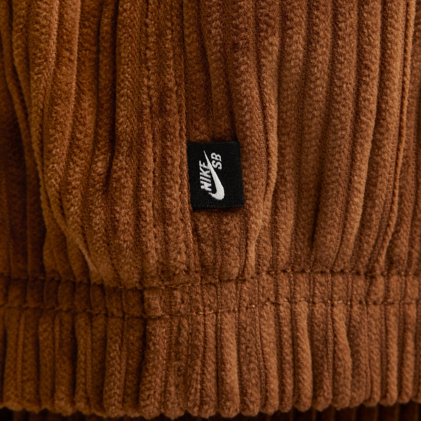 Nike SB Full Zip Hooded Corduroy Skate Jacket  Light British Tan