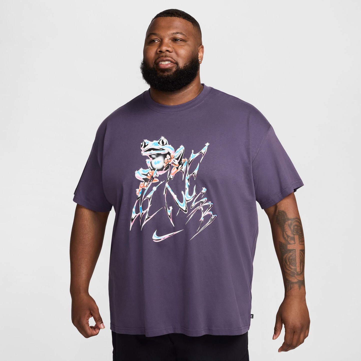 Nike SB Shirt Max90 Tee Frog Dark Raisin Purple