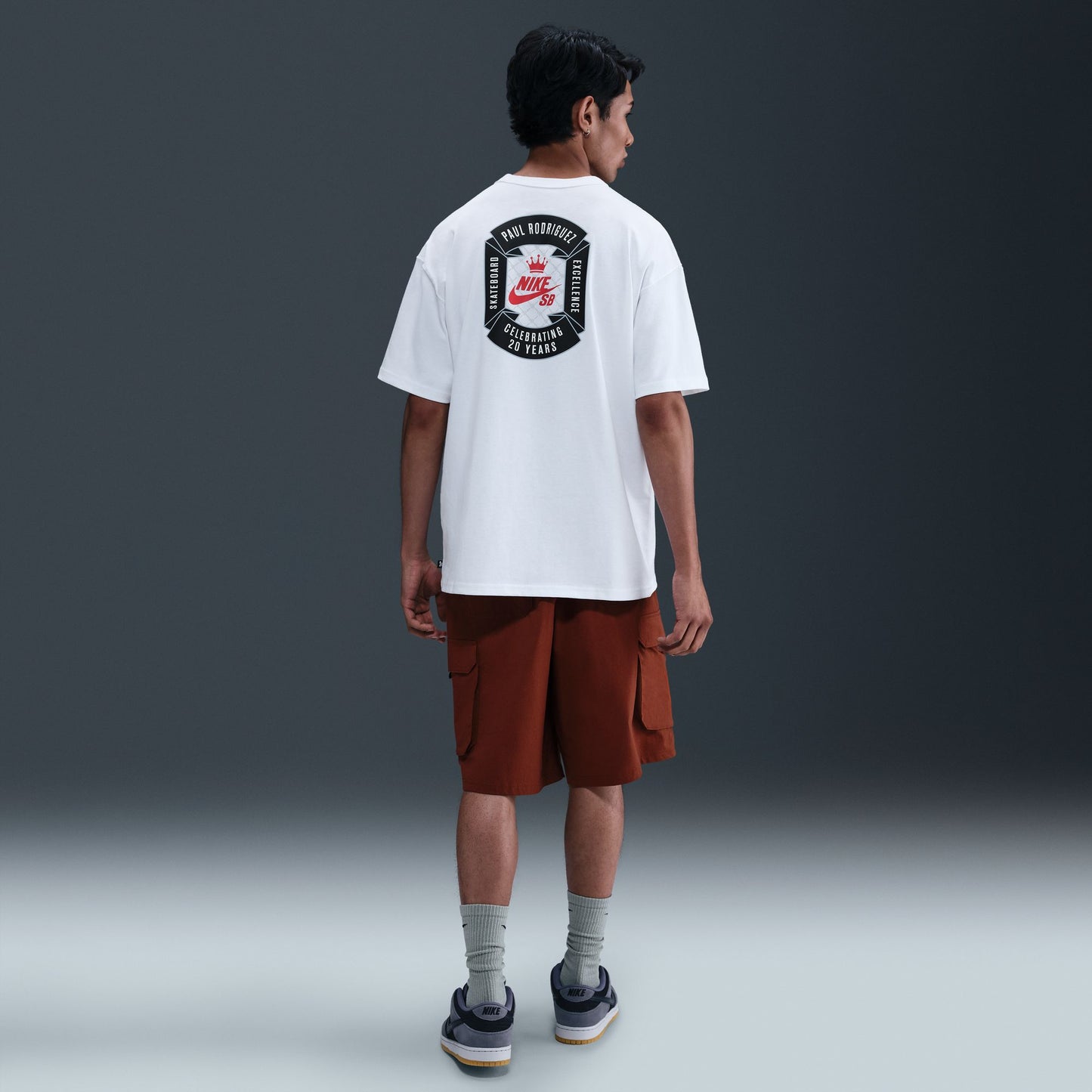 Nike SB Paul Rodriguez M90 Skate T-Shirt White