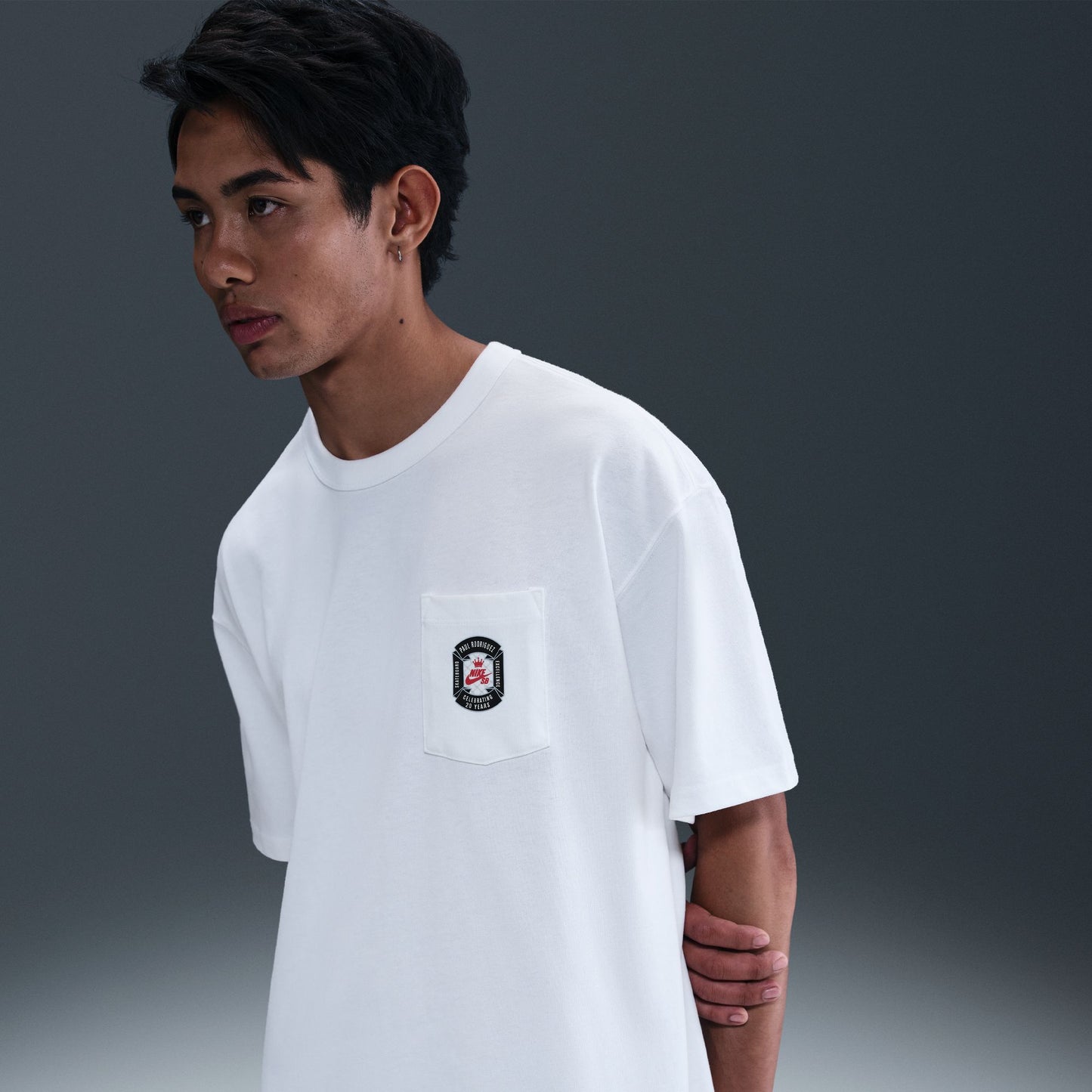 Nike SB Paul Rodriguez M90 Skate T-Shirt White