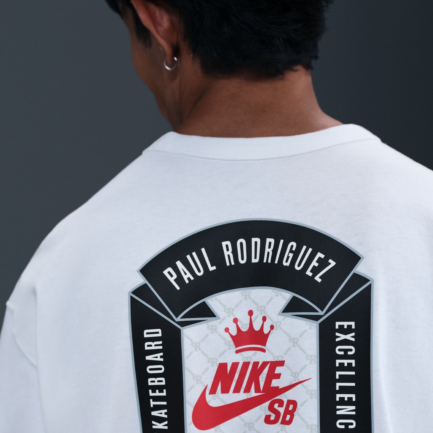 Nike SB Paul Rodriguez M90 Skate T-Shirt White