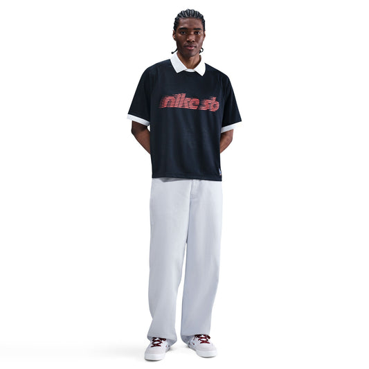 Nike SB Mens Loose Denim Skate Pants Grey