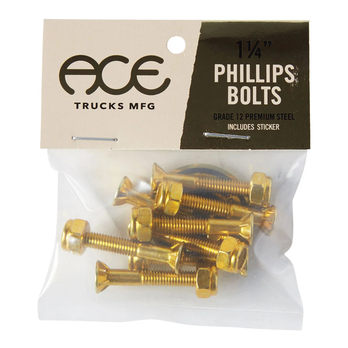Ace Hardware 1 1/4 Inch Phillips Gold