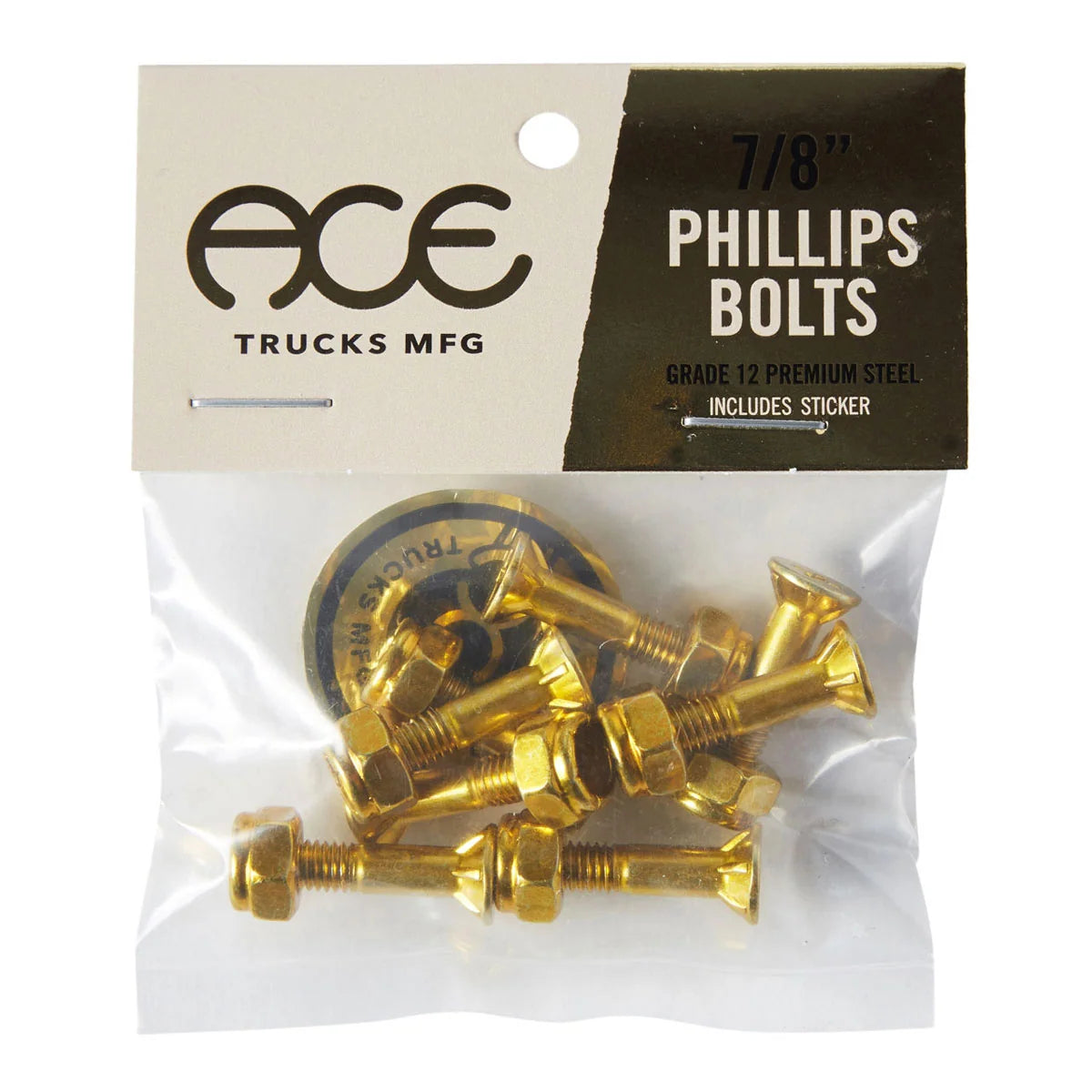 Ace Hardware 7/8 Inch Phillips Gold