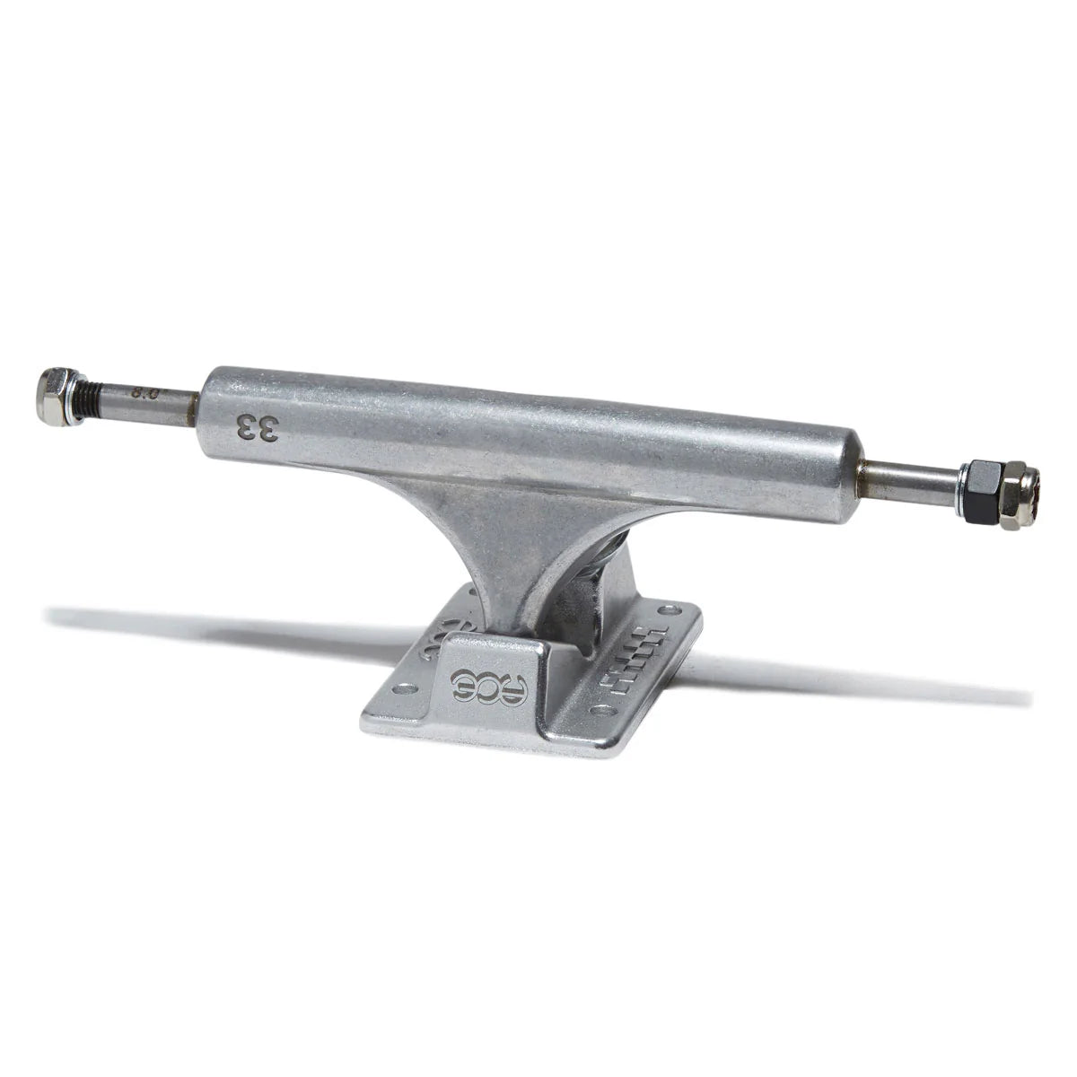 Skateboard truck on a white background