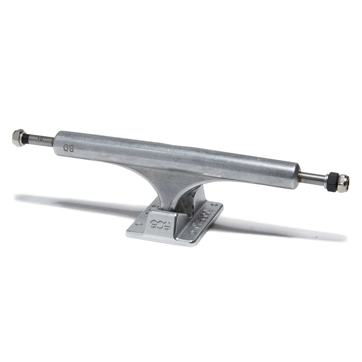 Skateboard truck on a white background