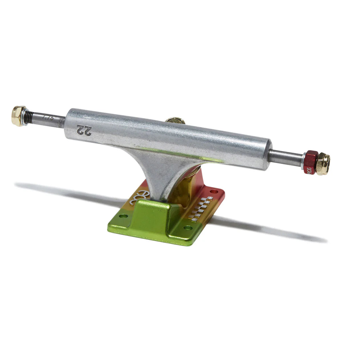 Ace Trucks AF1 Ital Rasta Anodized Polished 22 7.75