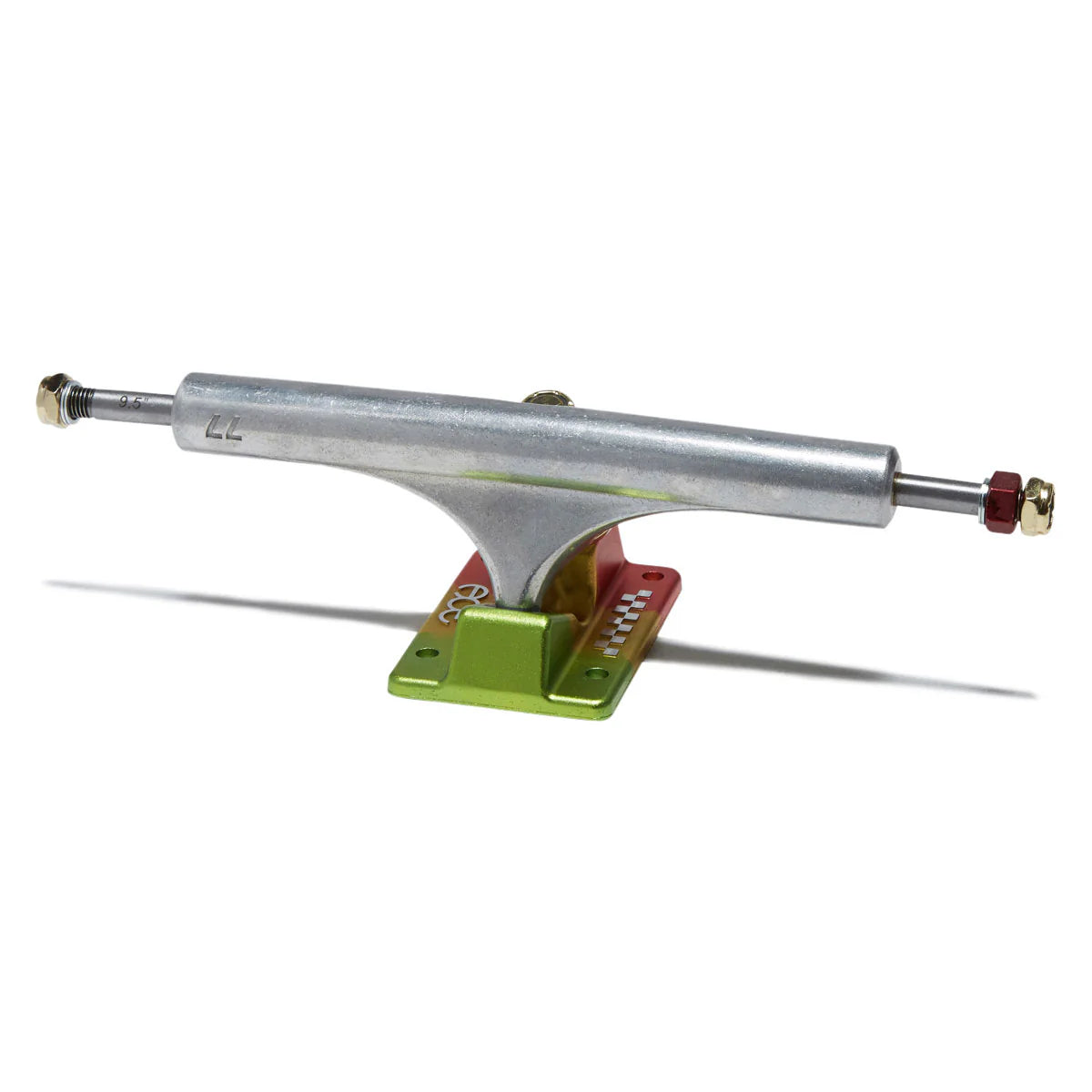 Ace Trucks AF1 Ital Rasta Anodized Polished 77 9.5