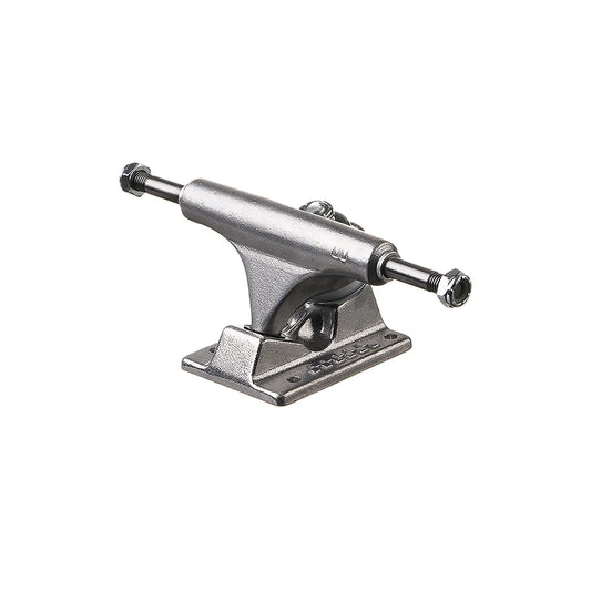 Metal truck for a skateboard on a white background